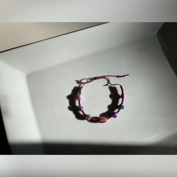 Swarovski Beaded Crochet Handmade Bracelet - Picture 5 of 5